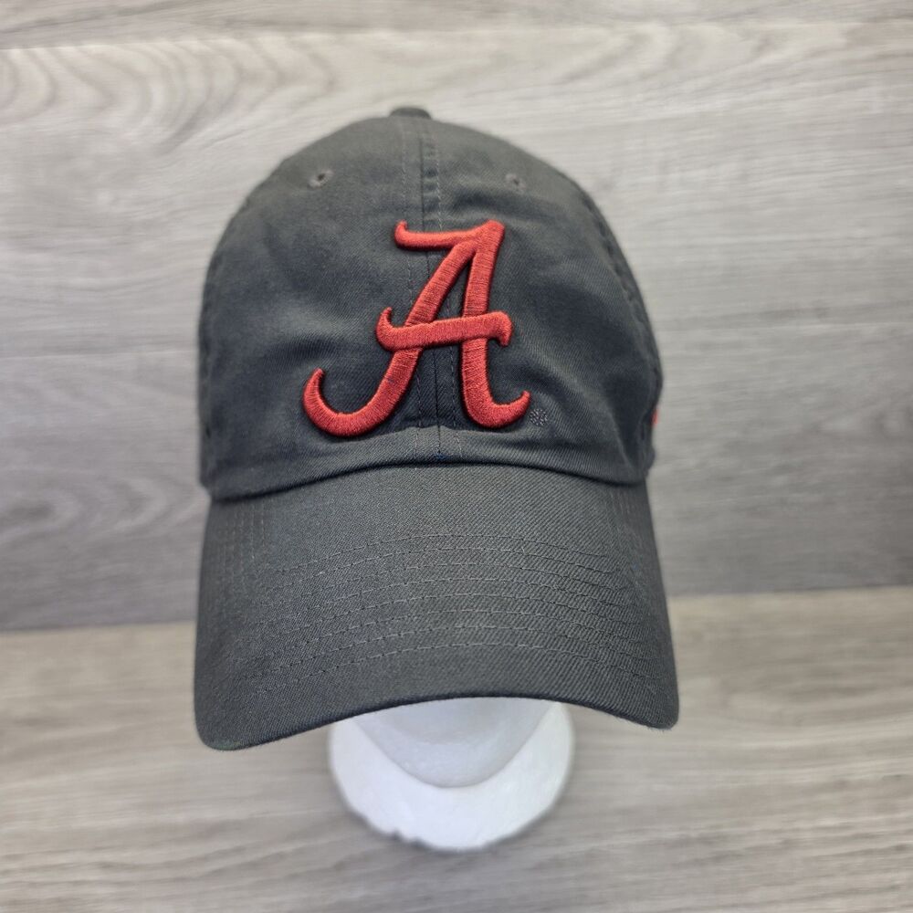 Nike Alabama Crimson Tide Heritage86 Dri-FIT Hat Strapback Charcoal Cap OSFM